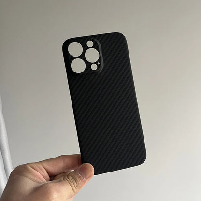 Luxury Hard Carbon Fiber Magsafe IPhone Case