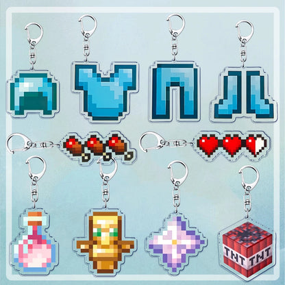 Minecraft Keychains