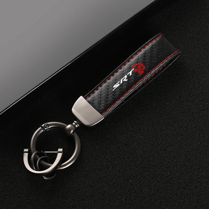 SRT Carbon Fiber Keychain