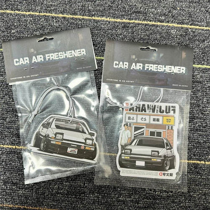 JDM Style Anime Car Air Freshener Pendant