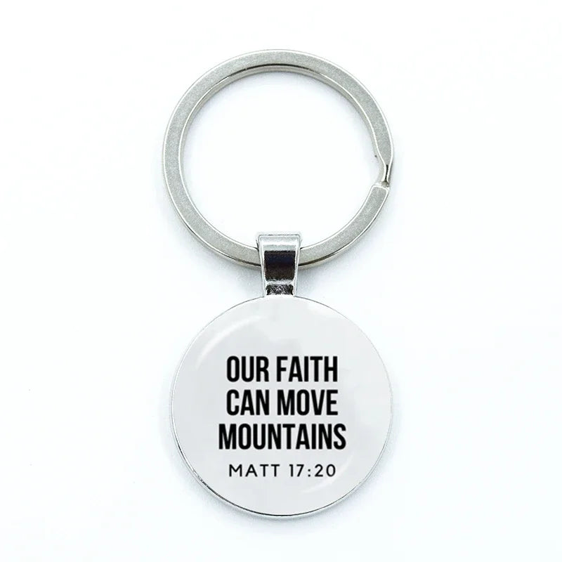 Bible Verse Keychain