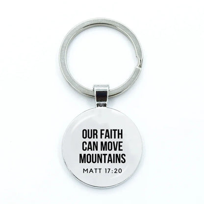 Bible Verse Keychain