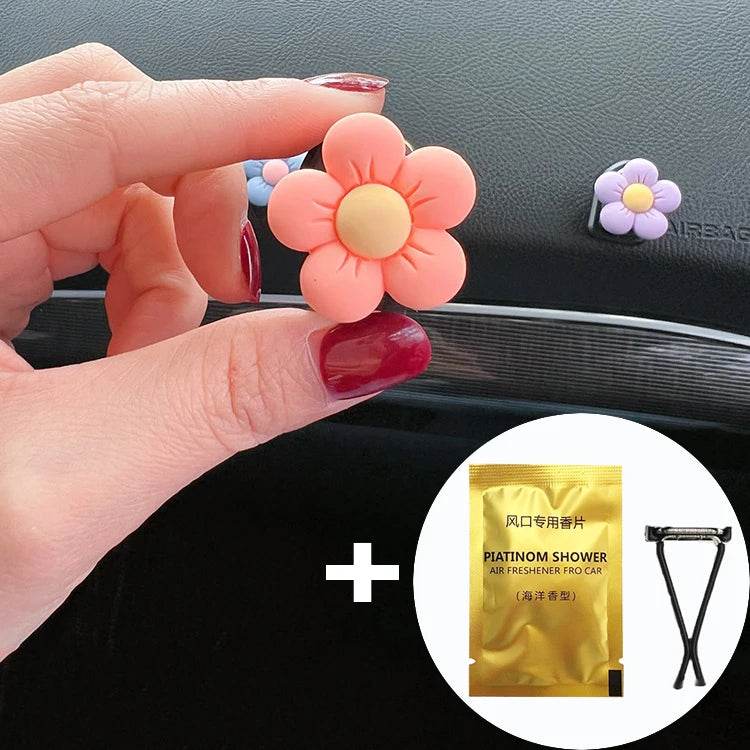 Cute Flower Car Air Freshener Aromatherapy