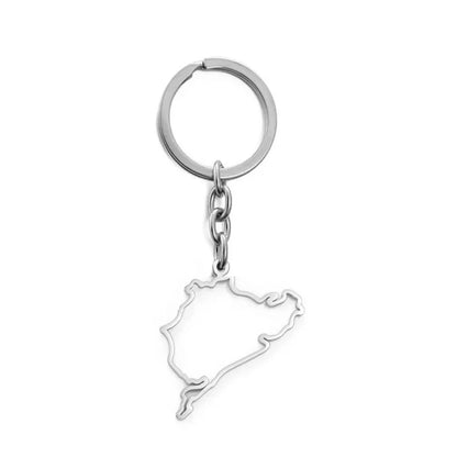 Nürburgring Metal Keychain