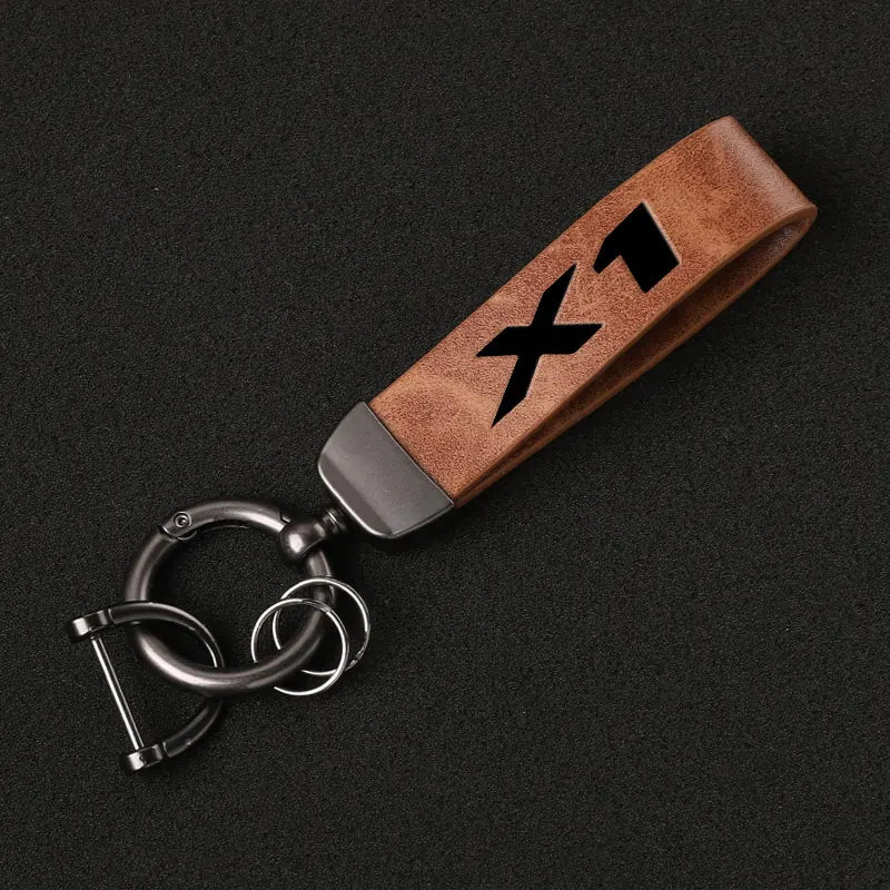 BMW Luxury Leather Keychain