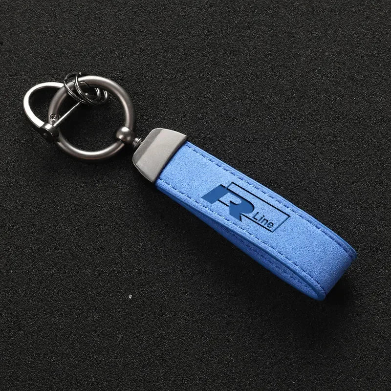 Volkswagen R-Line Leather Keychain