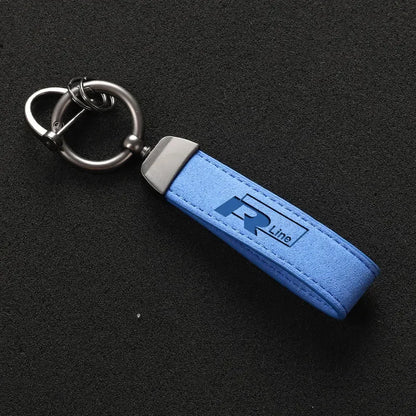 Volkswagen R-Line Leather Keychain