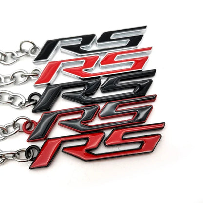 Chevrolet RS Metal Keychain