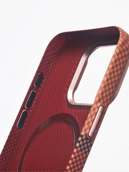 Luxury Carbon Fiber Magsafe IPhone Case