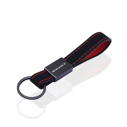 Alfa Romeo Leather Keychain