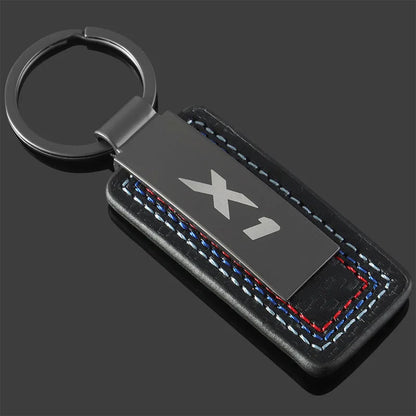 BMW X-Series Leather Keychain