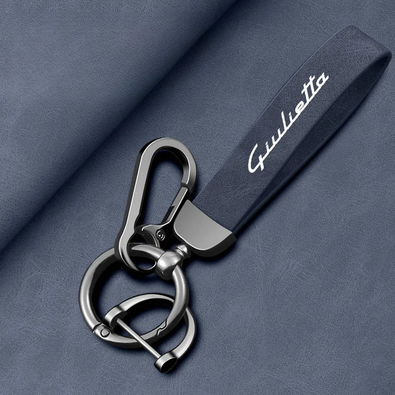 Alfa Romeo Leather Keychain