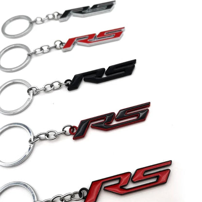 Chevrolet RS Metal Keychain