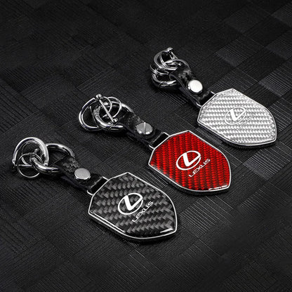 Lexus Carbon Fiber Keychain
