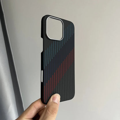 Luxury Hard Carbon Fiber Magsafe IPhone Case