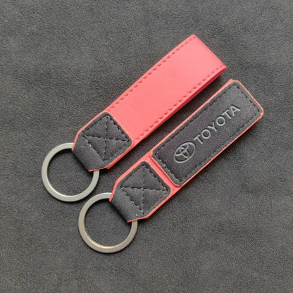 Toyota Leather Keychain