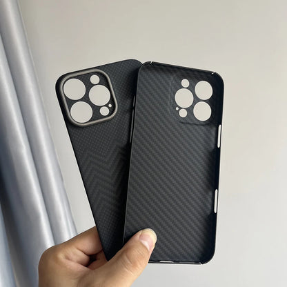Luxury Hard Carbon Fiber Magsafe IPhone Case