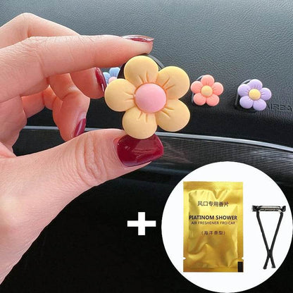 Cute Flower Car Air Freshener Aromatherapy