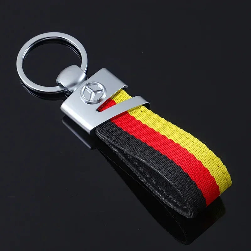 Metal Keychain Mercedes Logo