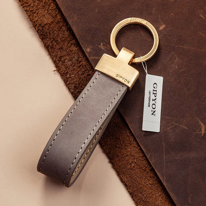 Cow Leather Keychain