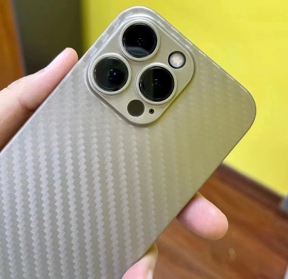 Luxury Carbon Fiber Magsafe IPhone Case
