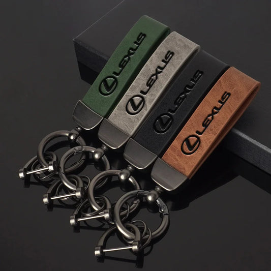 Lexus Leather Keychain