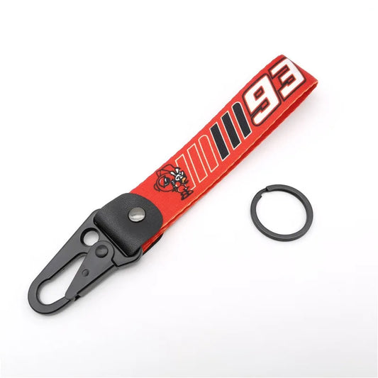 Repsol 93 Fabric Keychain