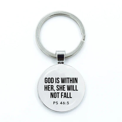 Bible Verse Keychain