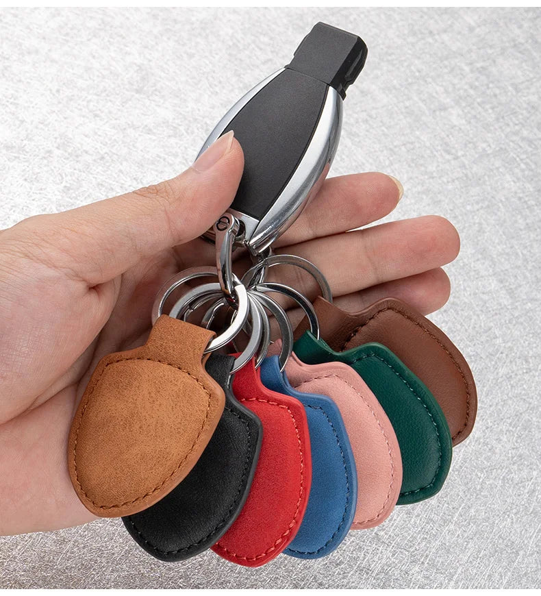 Lexus Logo Leather Keychain