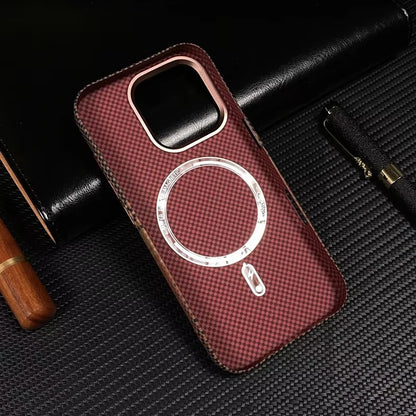 Luxury Carbon Fiber Magsafe IPhone Case