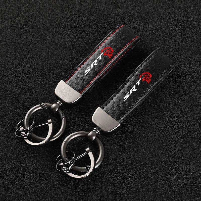 SRT Carbon Fiber Keychain