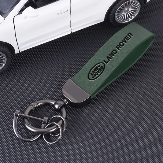 Land Rover Leather Keychain