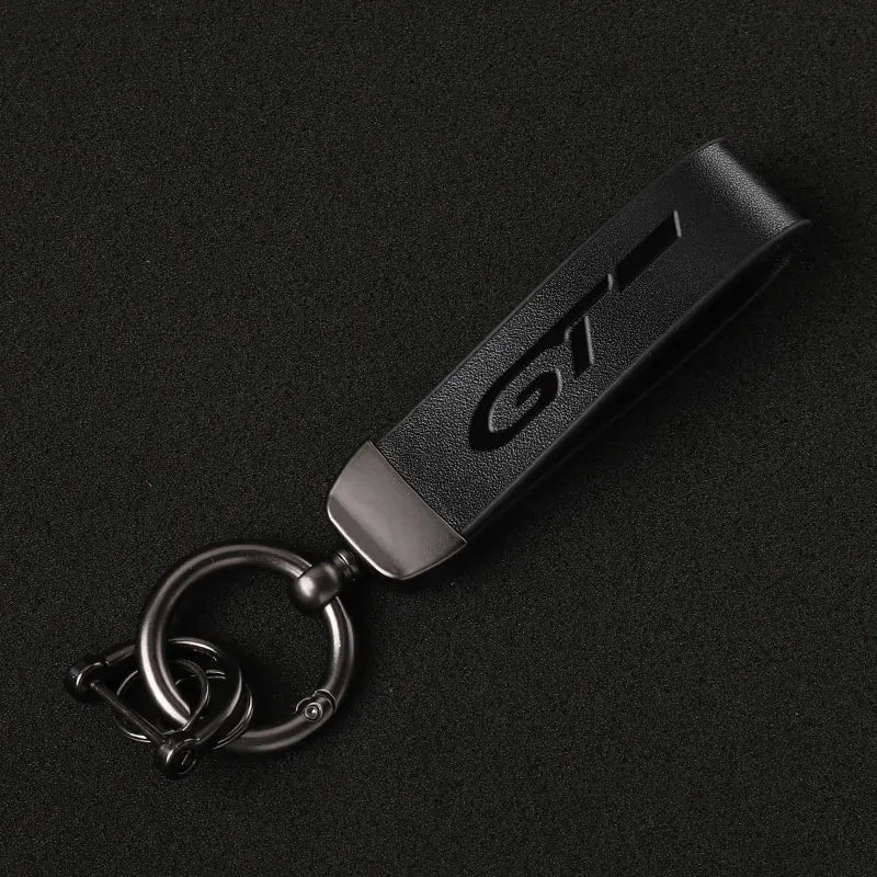 Kia & Peugeot GT Leather Keychain