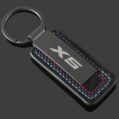 BMW X-Series Leather Keychain