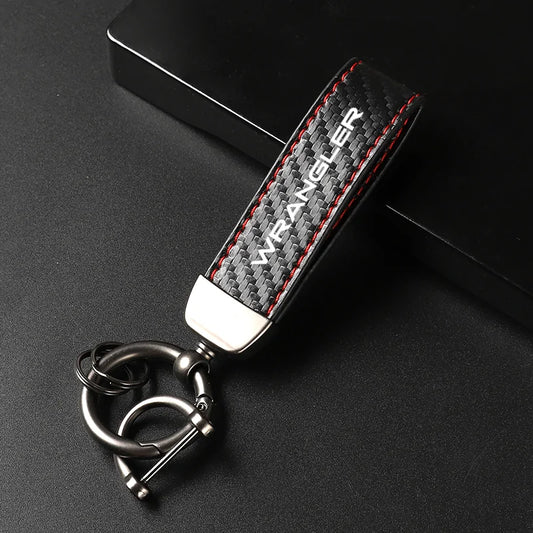 Wrangler Carbon Fiber Keychain