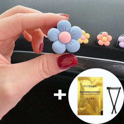 Cute Flower Car Air Freshener Aromatherapy