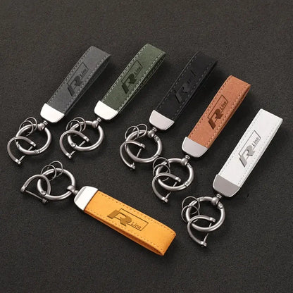 Volkswagen R-Line Leather Keychain