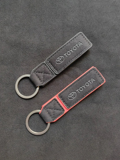 Toyota Leather Keychain