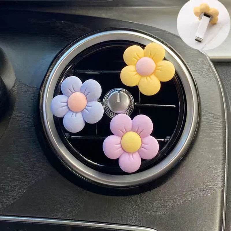 Cute Flower Car Air Freshener Aromatherapy
