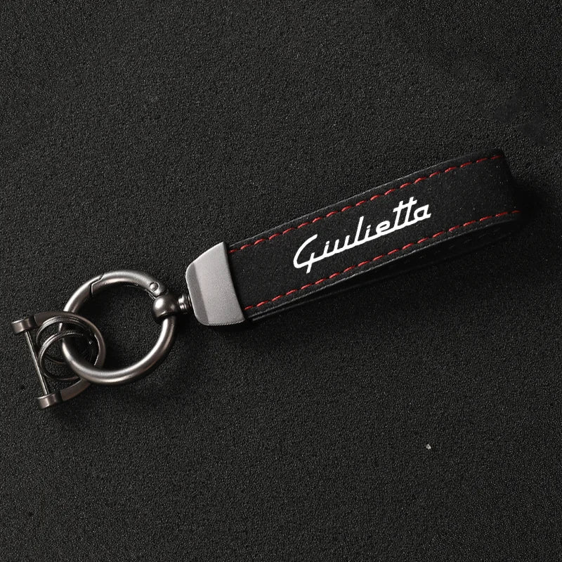 Alfa Romeo Giulietta Leather Keychain