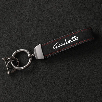 Alfa Romeo Giulietta Leather Keychain