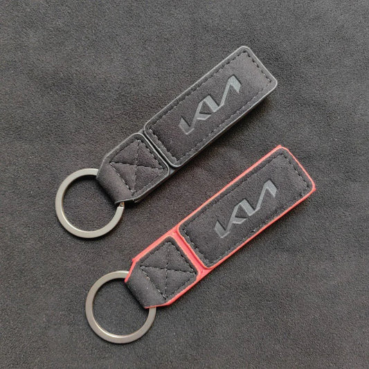 Kia Leather Keychain