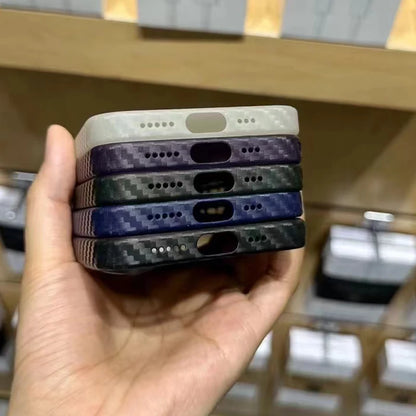 Luxury Carbon Fiber Magsafe IPhone Case
