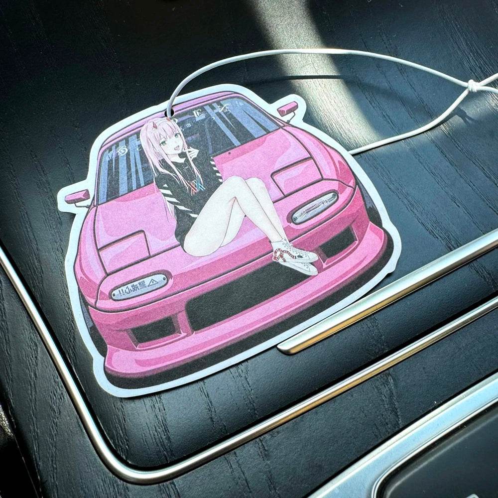 JDM Style Anime Car Air Freshener Pendant