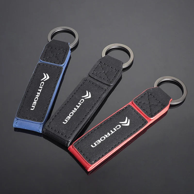 Citroën Leather Keychain