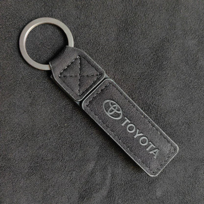 Toyota Leather Keychain