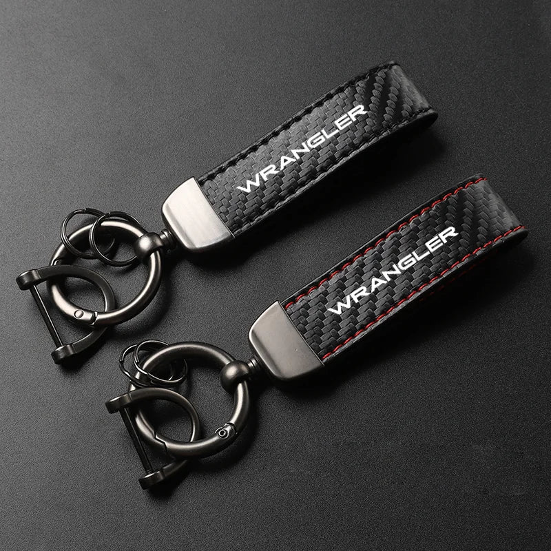 Wrangler Carbon Fiber Keychain