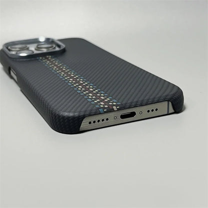 Luxury Carbon Fiber Magsafe IPhone Case