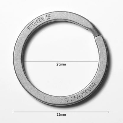 Black Titanium Keyring