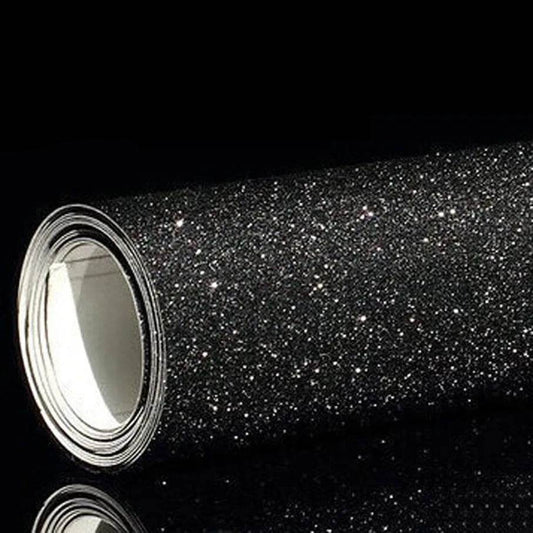 Premium Black glitter Vinyl